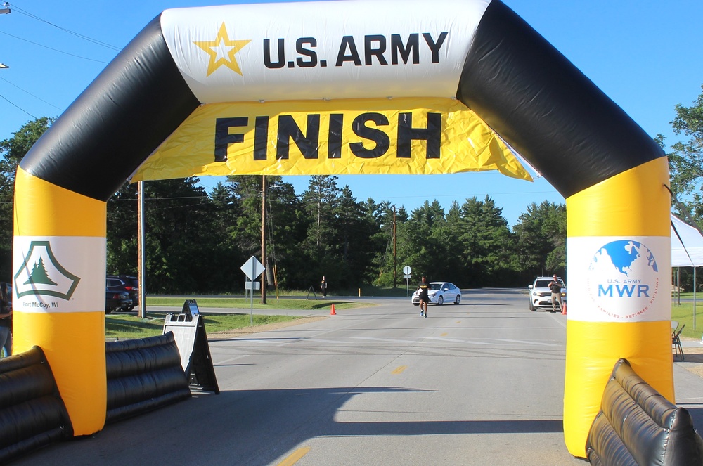 Commander’s 5k/2-Mile Run/Walk held during 2024 Fort McCoy Army Birthday Celebration