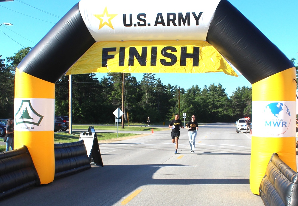 Commander’s 5k/2-Mile Run/Walk held during 2024 Fort McCoy Army Birthday Celebration