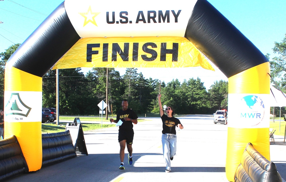 Commander’s 5k/2-Mile Run/Walk held during 2024 Fort McCoy Army Birthday Celebration