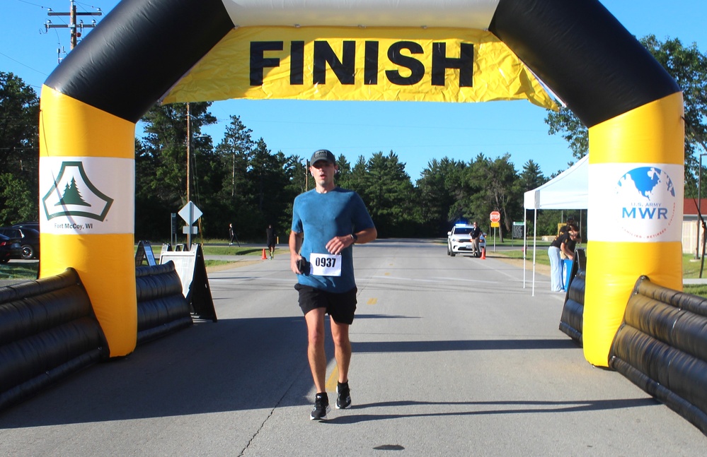 Commander’s 5k/2-Mile Run/Walk held during 2024 Fort McCoy Army Birthday Celebration