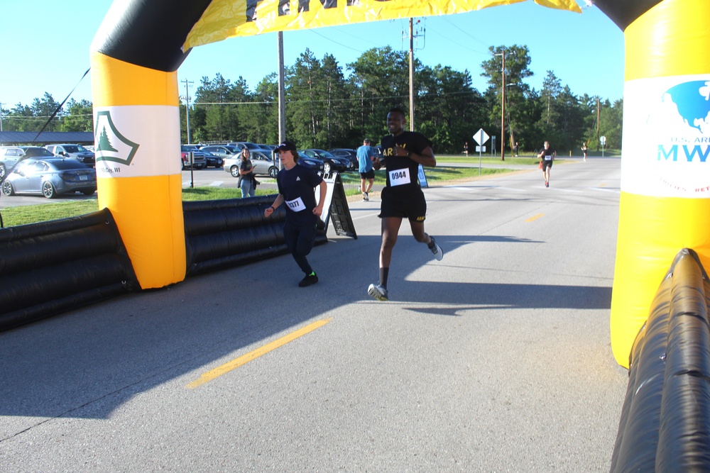 Commander’s 5k/2-Mile Run/Walk held during 2024 Fort McCoy Army Birthday Celebration