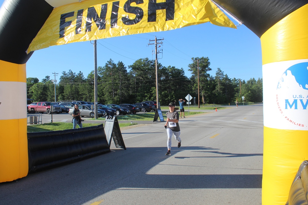 Commander’s 5k/2-Mile Run/Walk held during 2024 Fort McCoy Army Birthday Celebration