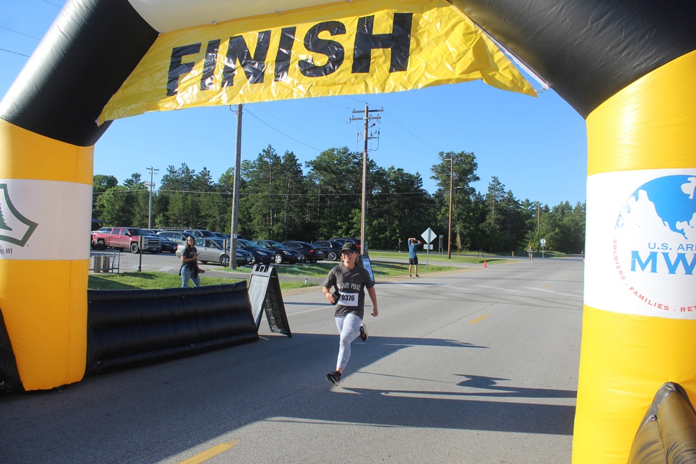 Commander’s 5k/2-Mile Run/Walk held during 2024 Fort McCoy Army Birthday Celebration