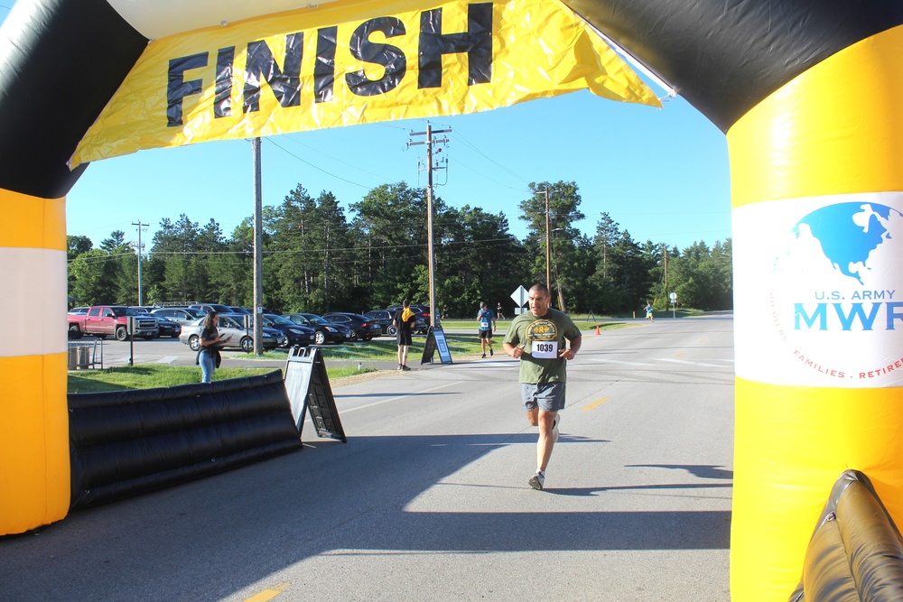 Commander’s 5k/2-Mile Run/Walk held during 2024 Fort McCoy Army Birthday Celebration