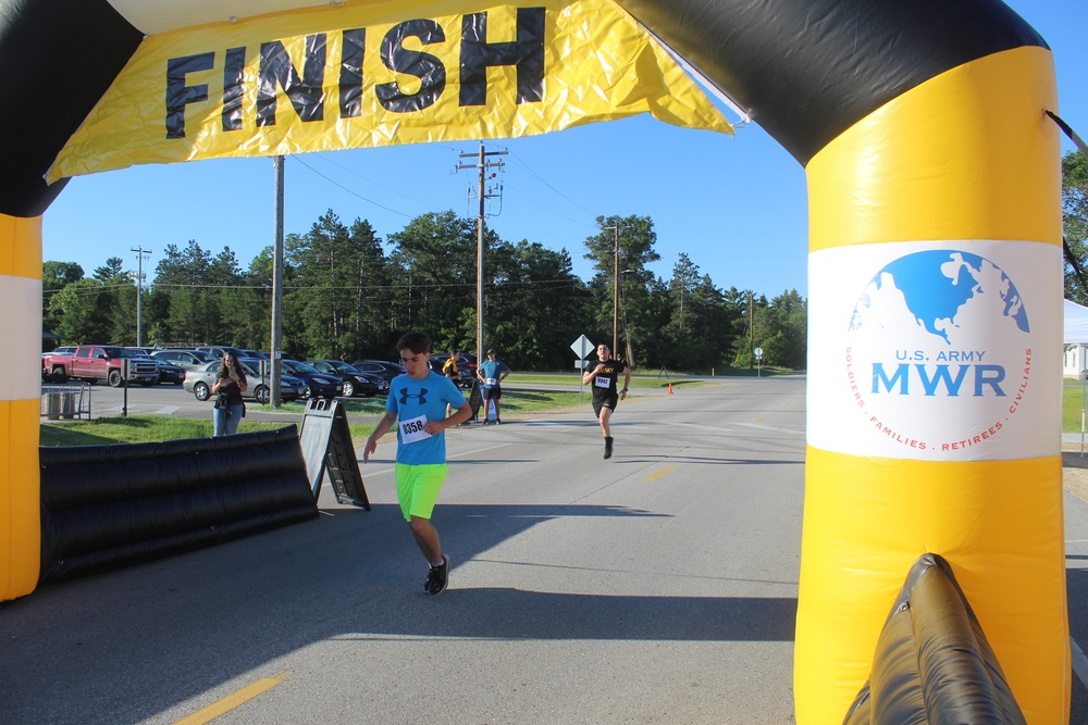 Commander’s 5k/2-Mile Run/Walk held during 2024 Fort McCoy Army Birthday Celebration