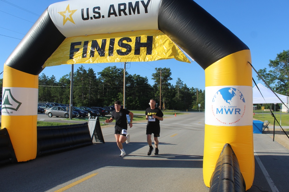 Commander’s 5k/2-Mile Run/Walk held during 2024 Fort McCoy Army Birthday Celebration