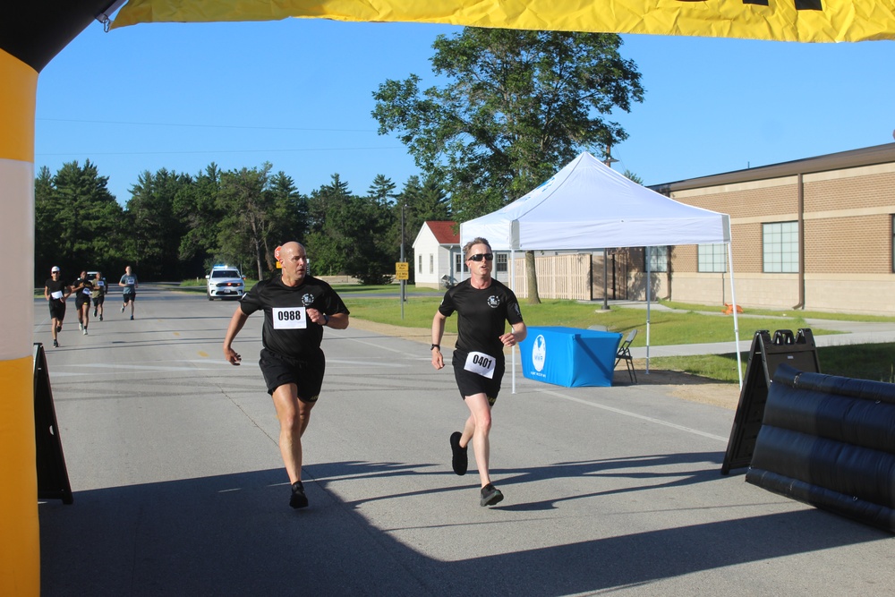 Commander’s 5k/2-Mile Run/Walk held during 2024 Fort McCoy Army Birthday Celebration