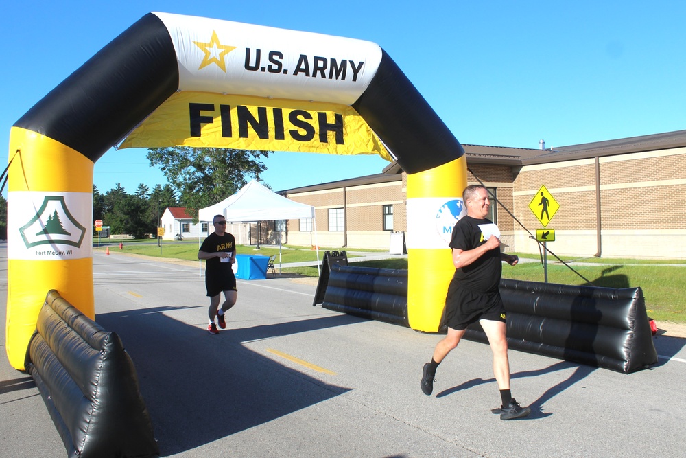 Commander’s 5k/2-Mile Run/Walk held during 2024 Fort McCoy Army Birthday Celebration