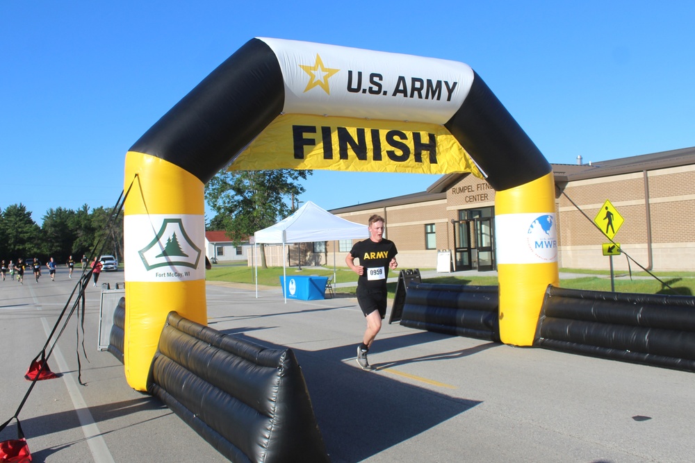 Commander’s 5k/2-Mile Run/Walk held during 2024 Fort McCoy Army Birthday Celebration