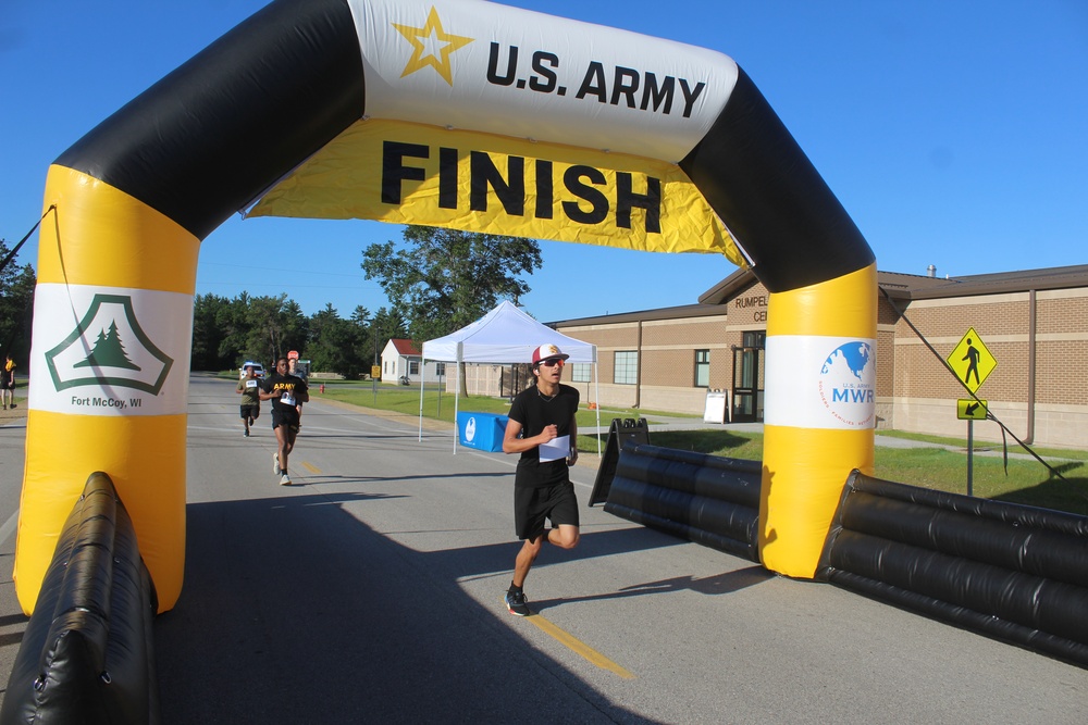 Commander’s 5k/2-Mile Run/Walk held during 2024 Fort McCoy Army Birthday Celebration