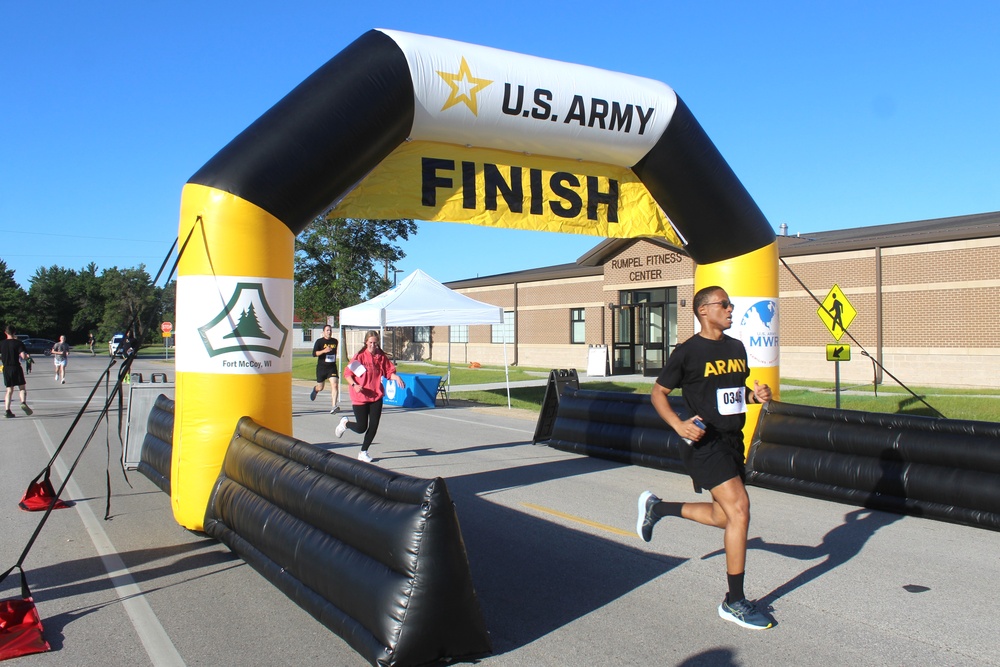 Commander’s 5k/2-Mile Run/Walk held during 2024 Fort McCoy Army Birthday Celebration