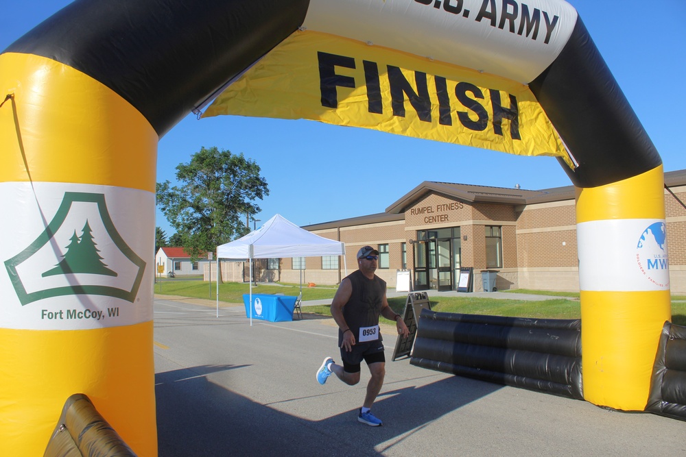 Commander’s 5k/2-Mile Run/Walk held during 2024 Fort McCoy Army Birthday Celebration