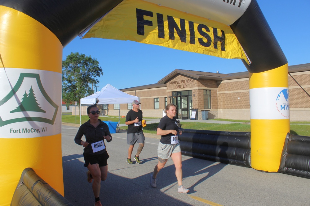 Commander’s 5k/2-Mile Run/Walk held during 2024 Fort McCoy Army Birthday Celebration