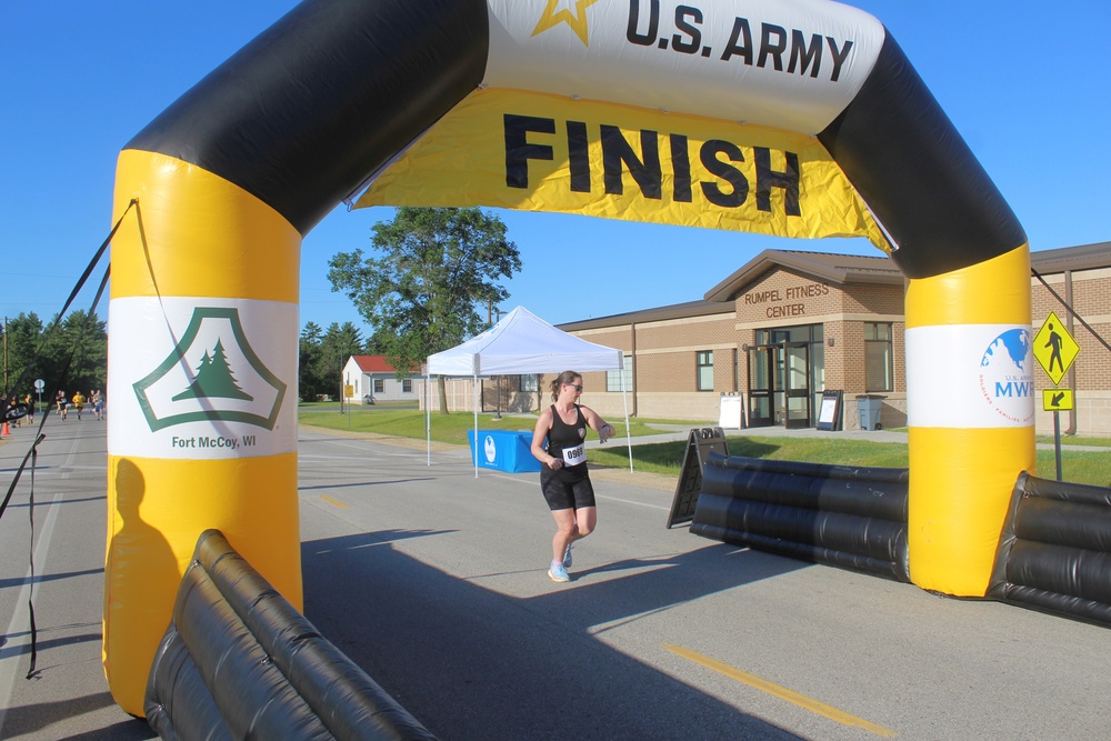 Commander’s 5k/2-Mile Run/Walk held during 2024 Fort McCoy Army Birthday Celebration