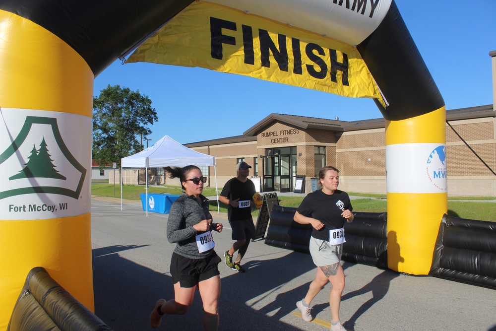 Commander’s 5k/2-Mile Run/Walk held during 2024 Fort McCoy Army Birthday Celebration