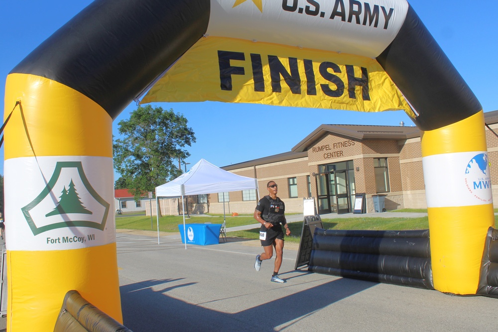 Commander’s 5k/2-Mile Run/Walk held during 2024 Fort McCoy Army Birthday Celebration