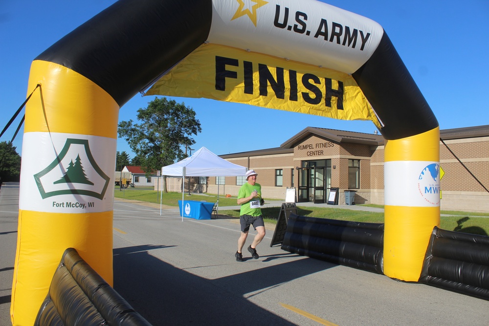 Commander’s 5k/2-Mile Run/Walk held during 2024 Fort McCoy Army Birthday Celebration