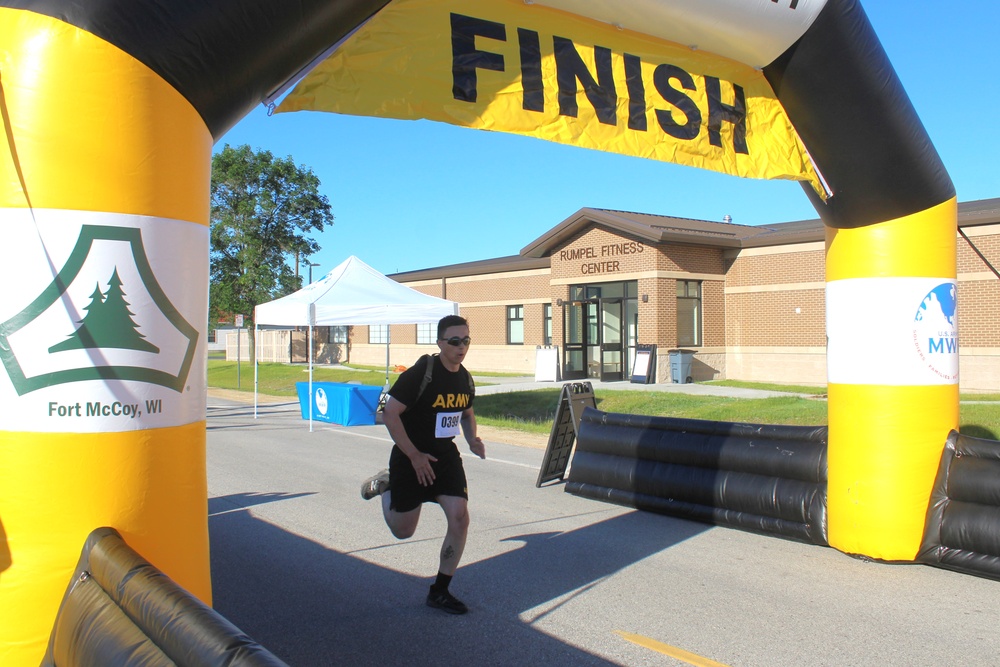 Commander’s 5k/2-Mile Run/Walk held during 2024 Fort McCoy Army Birthday Celebration