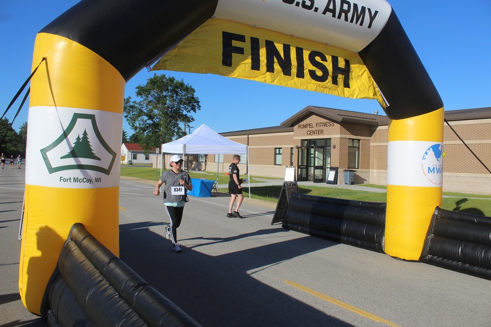 Commander’s 5k/2-Mile Run/Walk held during 2024 Fort McCoy Army Birthday Celebration