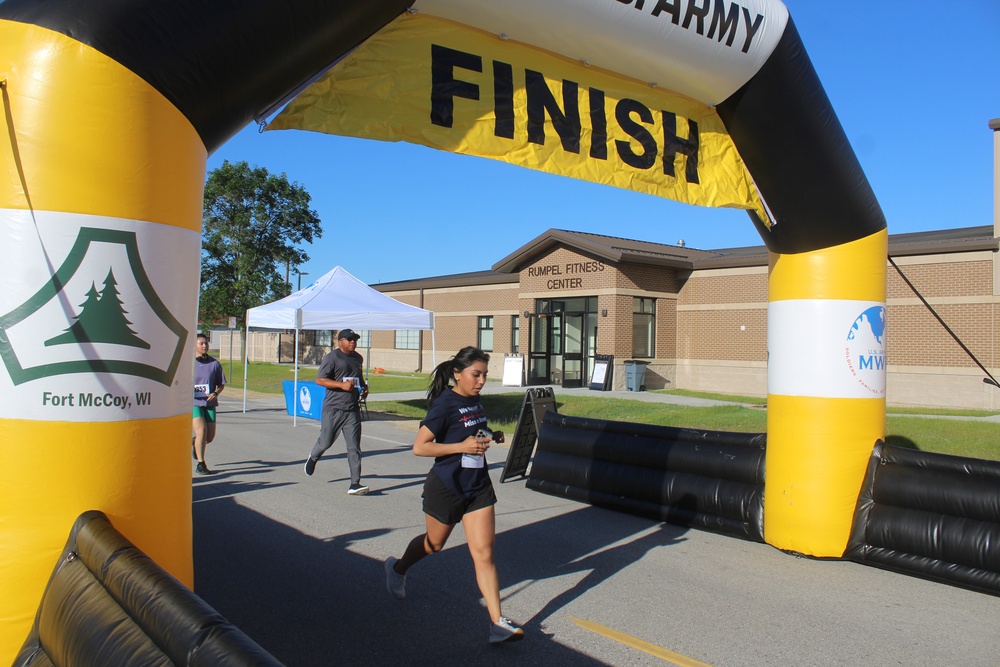 Commander’s 5k/2-Mile Run/Walk held during 2024 Fort McCoy Army Birthday Celebration