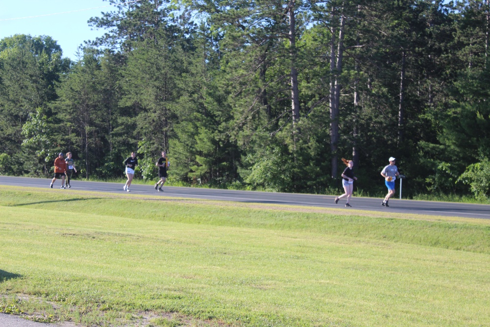 Commander’s 5k/2-Mile Run/Walk held during 2024 Fort McCoy Army Birthday Celebration