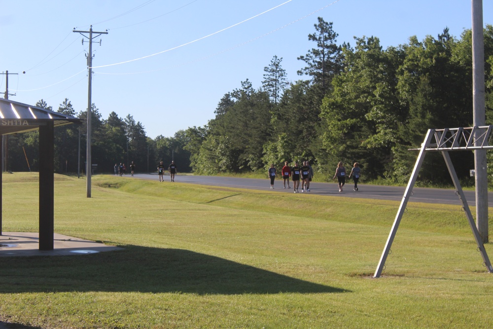 Commander’s 5k/2-Mile Run/Walk held during 2024 Fort McCoy Army Birthday Celebration