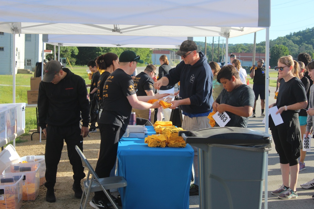 Commander’s 5k/2-Mile Run/Walk held during 2024 Fort McCoy Army Birthday Celebration