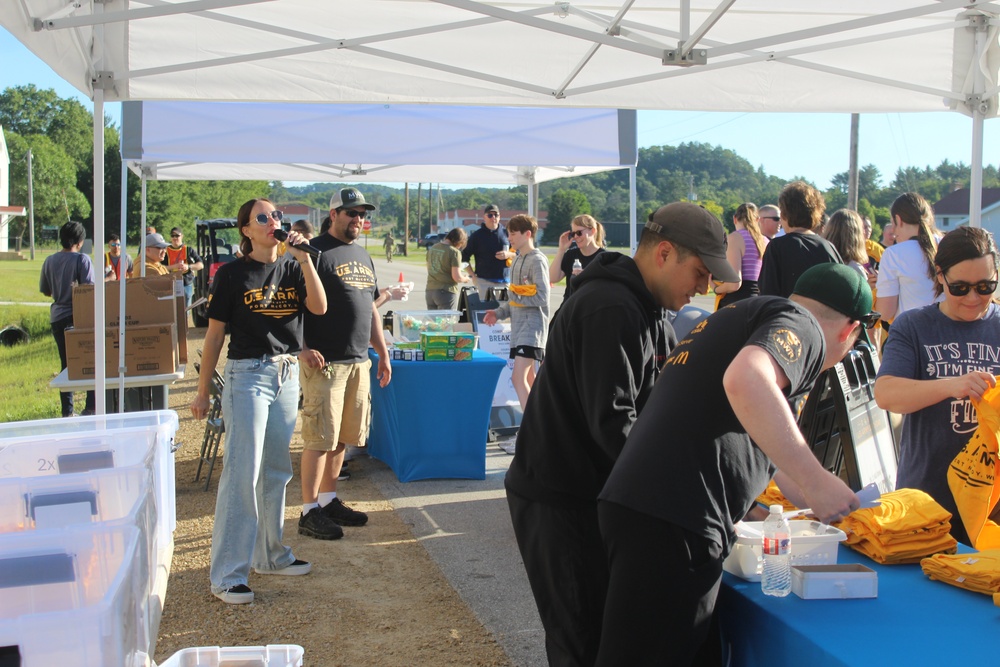 Commander’s 5k/2-Mile Run/Walk held during 2024 Fort McCoy Army Birthday Celebration