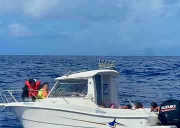 U.S. Coast Guard rescues 13 boaters near Guam
