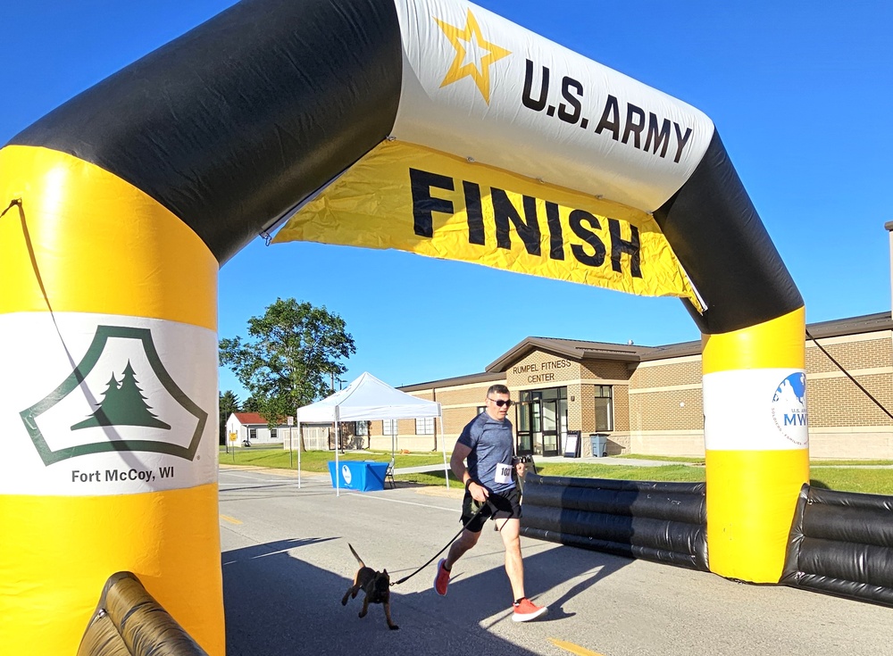 Commander’s 5k/2-Mile Run/Walk held during 2024 Fort McCoy Army Birthday Celebration