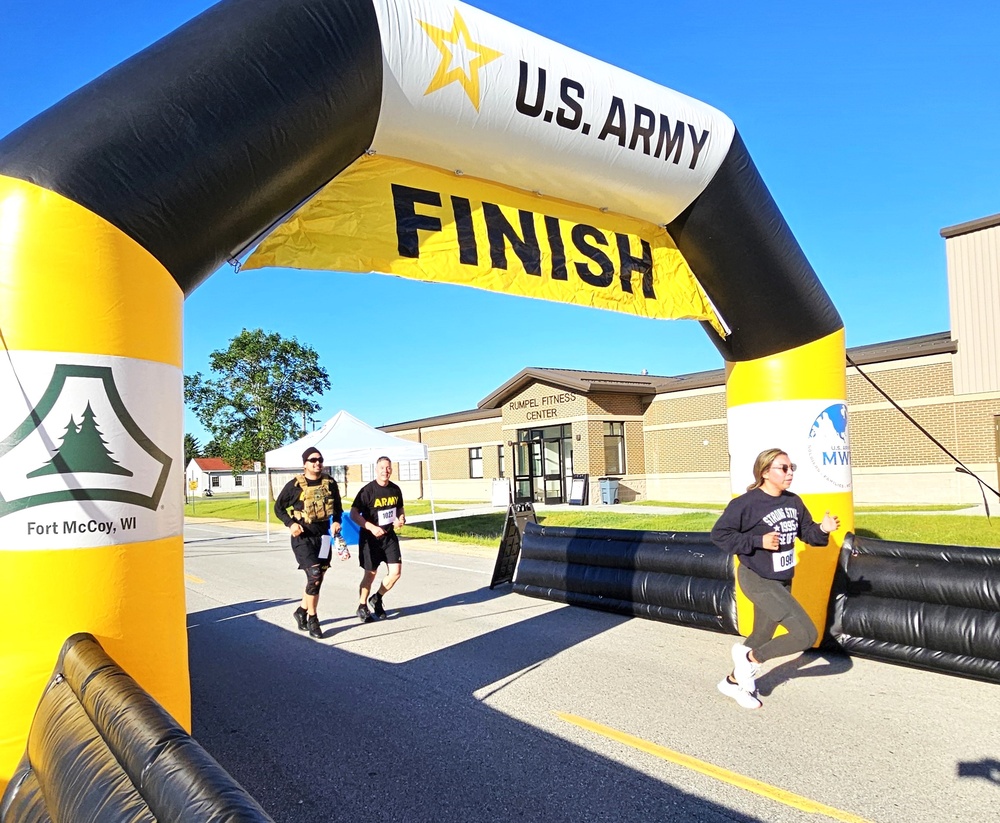 Commander’s 5k/2-Mile Run/Walk held during 2024 Fort McCoy Army Birthday Celebration