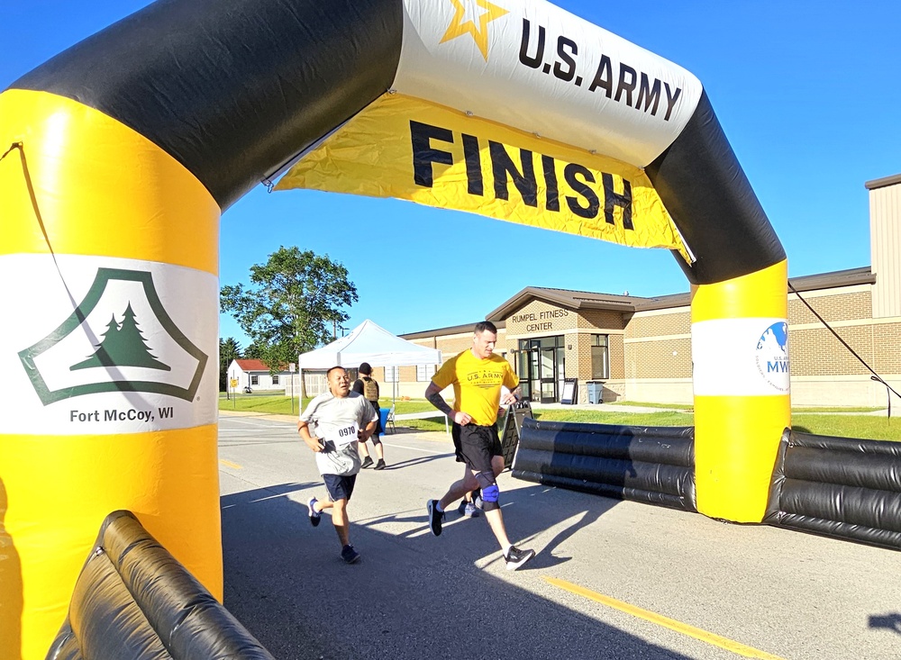 Commander’s 5k/2-Mile Run/Walk held during 2024 Fort McCoy Army Birthday Celebration