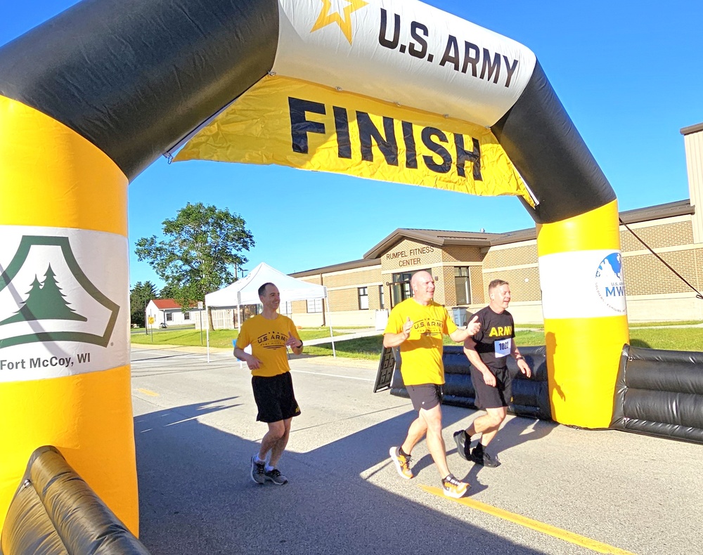 Commander’s 5k/2-Mile Run/Walk held during 2024 Fort McCoy Army Birthday Celebration