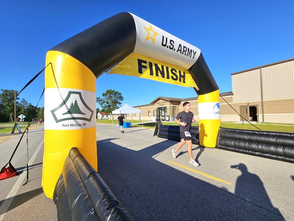 Commander’s 5k/2-Mile Run/Walk held during 2024 Fort McCoy Army Birthday Celebration