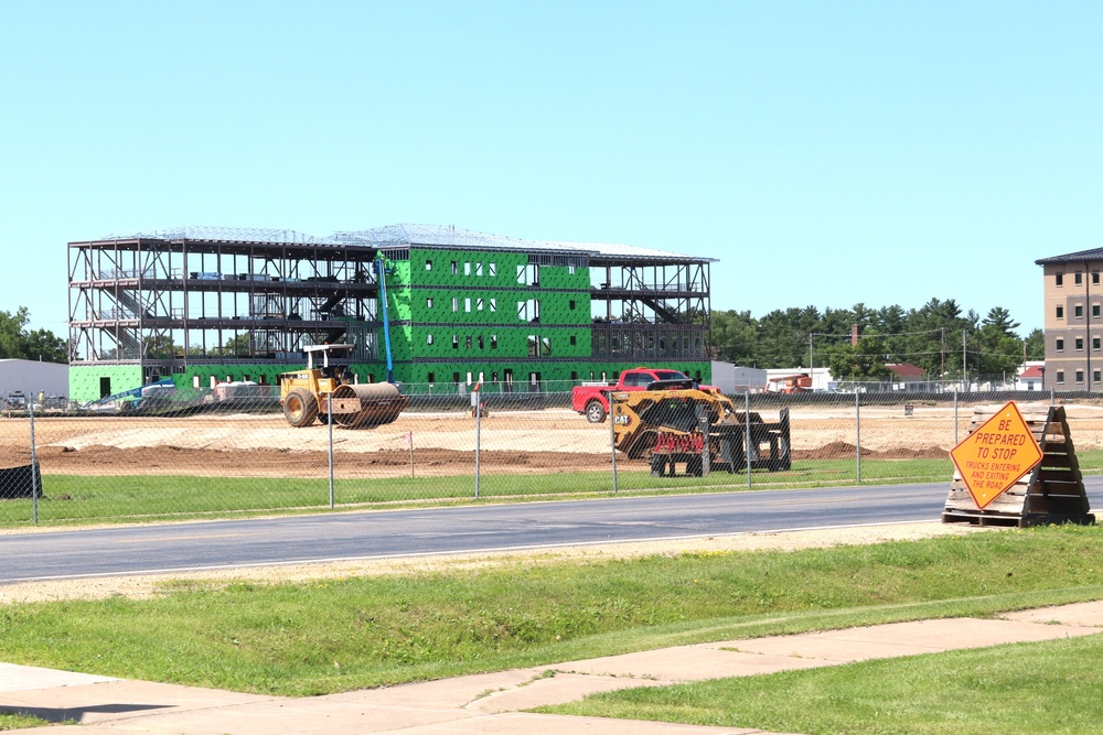 Fourth, $27.3 million barracks project underway at Fort McCoy