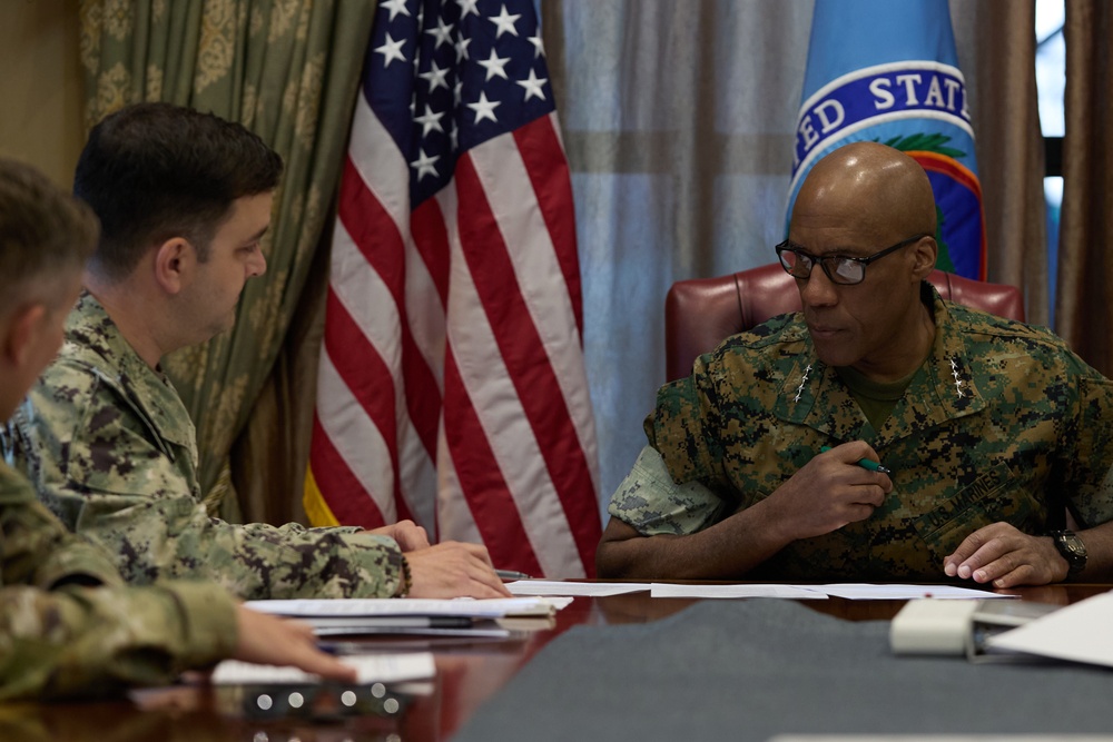 Gen. Langley Prepares for African Chiefs of Defense Conference