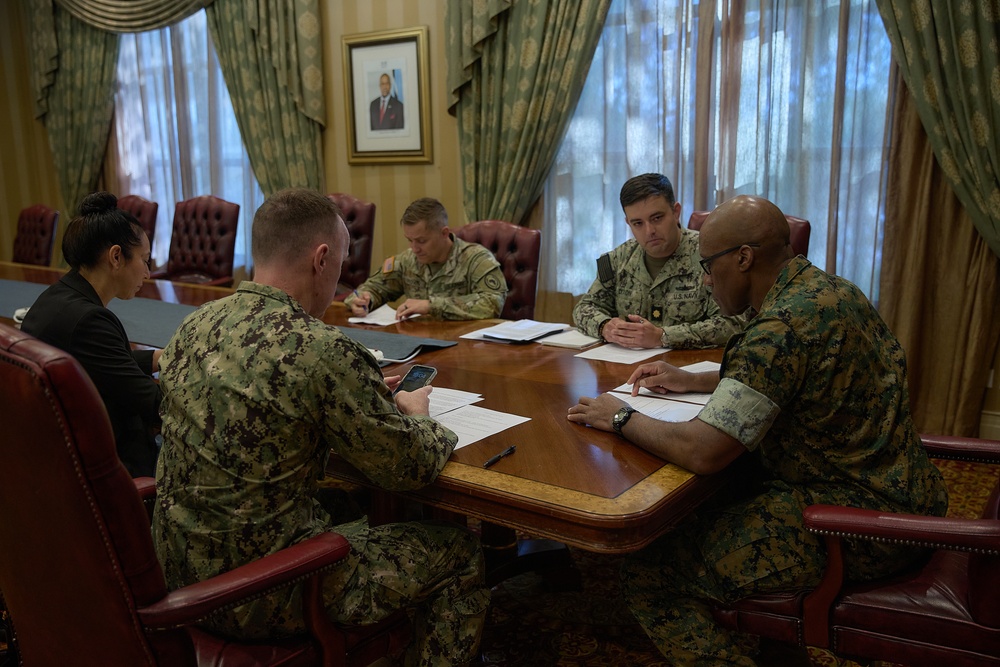 Gen. Langley Prepares for African Chiefs of Defense Conference 