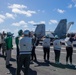 USS Ronald Reagan (CVN 76) hosts tour for Rep. James Moylan, Guam Chamber of Commerce representatives, and military leaders