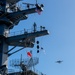 USS Ronald Reagan (CVN76) Sailors conduct flight deck operations