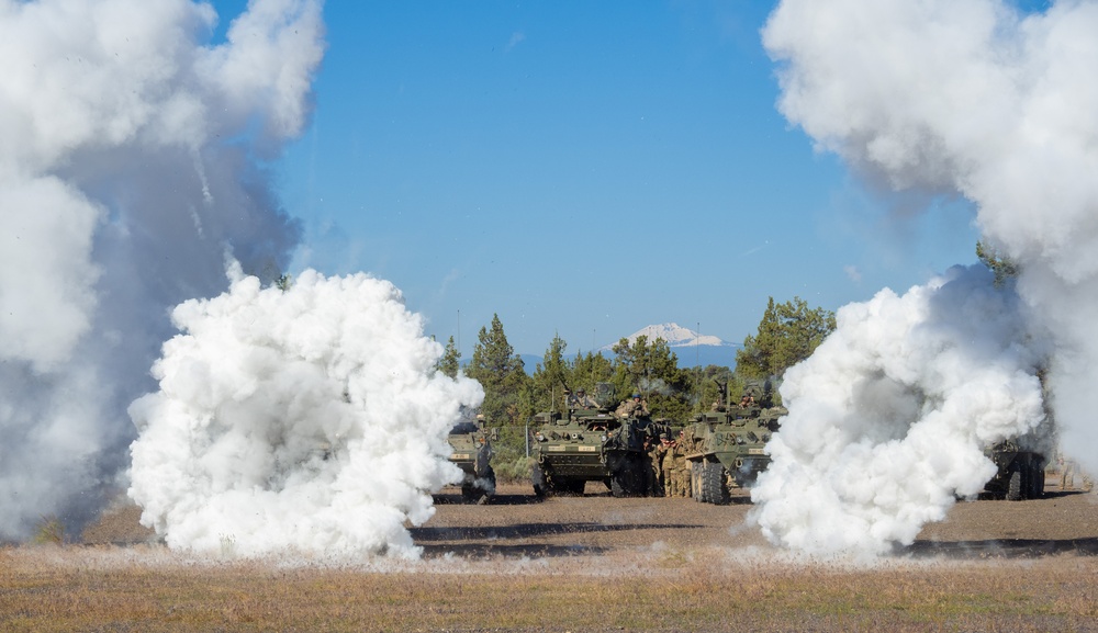 Strykers Smoke Up Biak: Oregon Guard's Cavalry Unit Enhances Combat Readiness