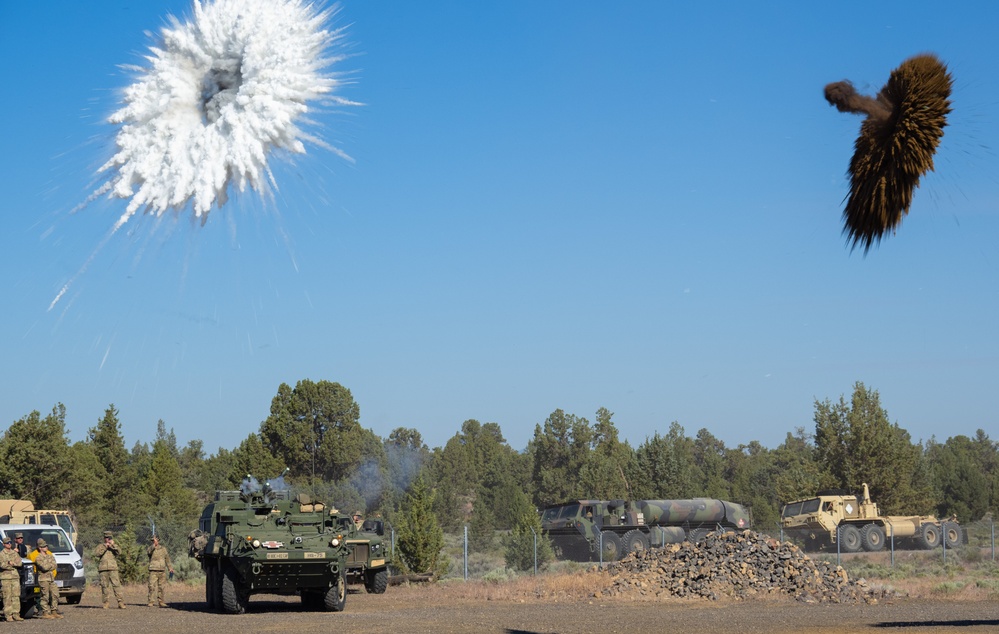 Strykers Smoke Up Biak: Oregon Guard's Cavalry Unit Enhances Combat Readiness