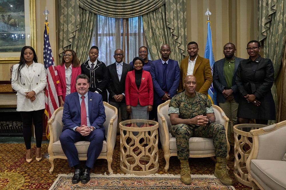 Gen. Langley speaks to YALI Alumni