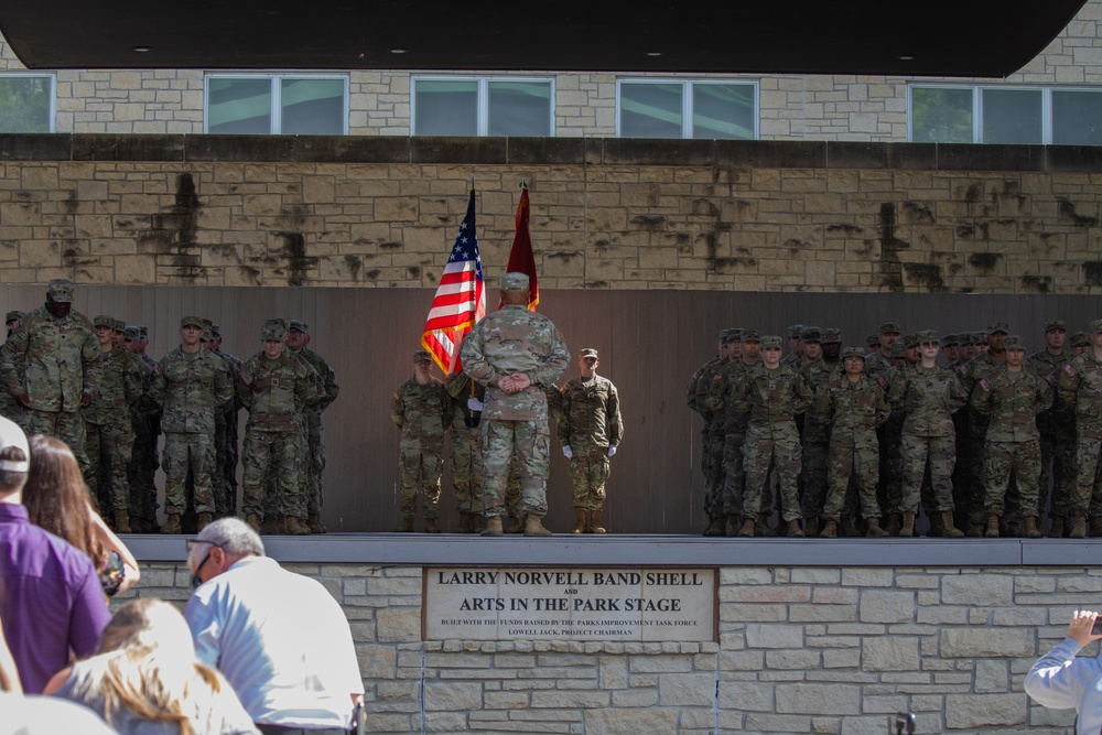 450th Movement Control Battalion Farewell Ceremony