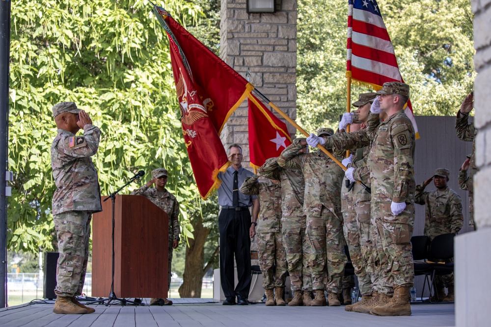 450th Movement Control Battalion Farewell Ceremony