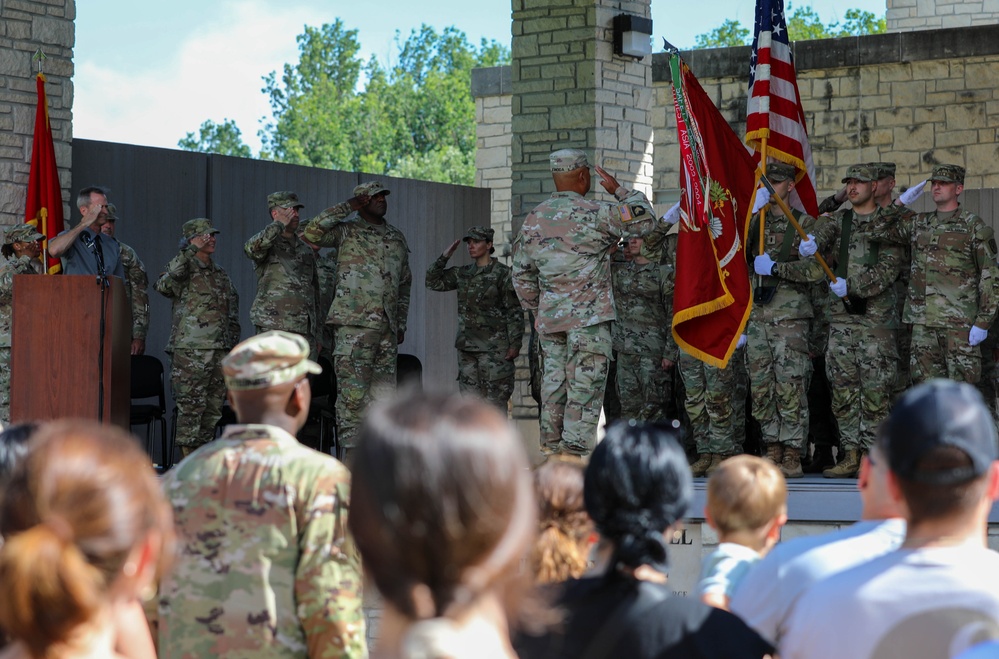 450th Movement Control Battalion Farewell Ceremony