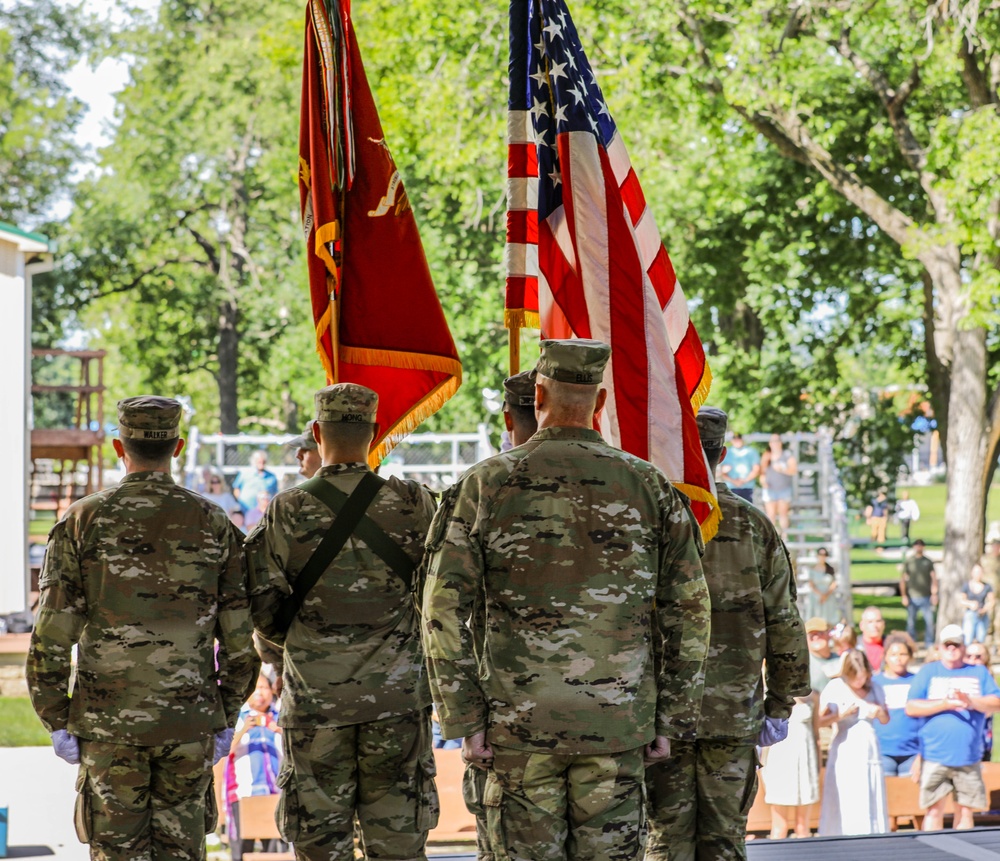 450th Movement Control Battalion Farewell Ceremony