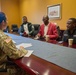 Brig. Gen. Rose Keravuori is interviewed by Botswana journalist