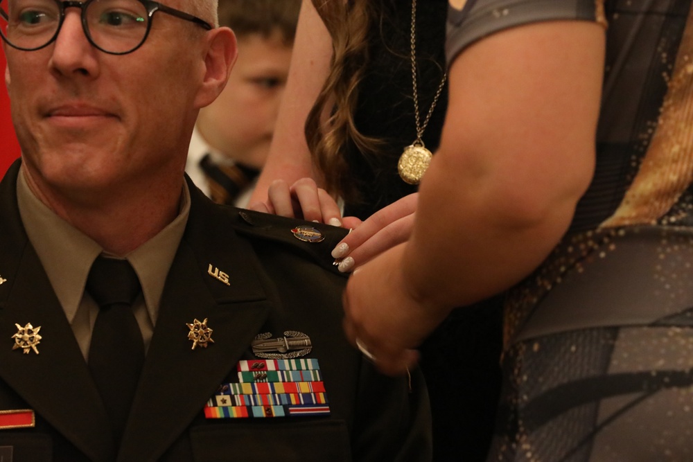 Col. James Hannigan promoted during ceremony at Army Navy Club