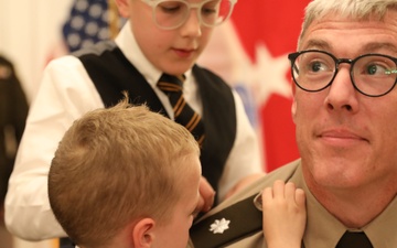 Col. James Hannigan promoted during ceremony at Army Navy Club