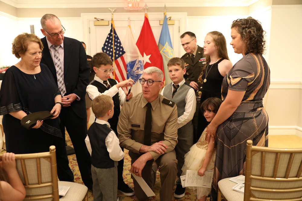 Col. James Hannigan promoted during ceremony at Army Navy Club